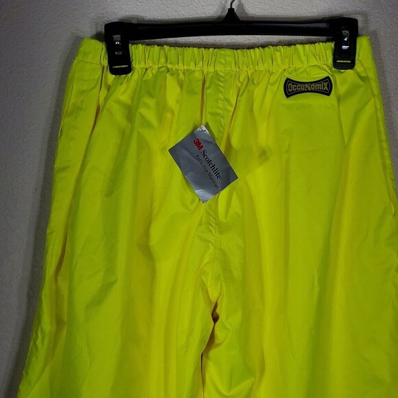 Occunomix XL Lux-Tenr High-Visibility ANSI/ISEA 107-2010 Class E Rain Pants - Picture 9 of 10